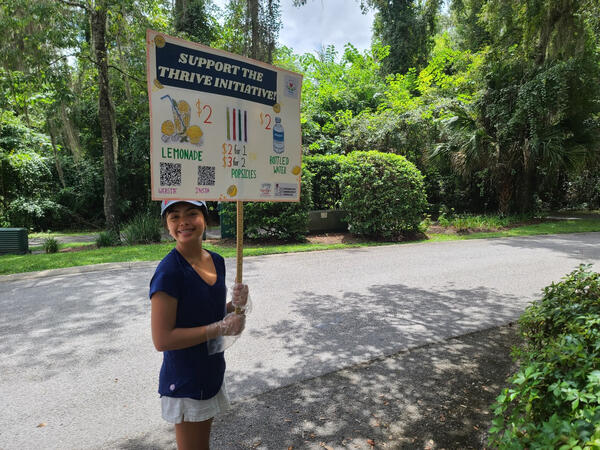 Me with Sign Me with Sign